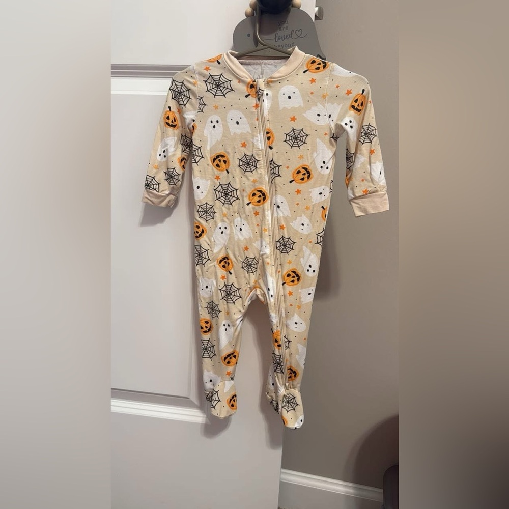 MilkBerry Halloween Footie 3-6MO NWOT